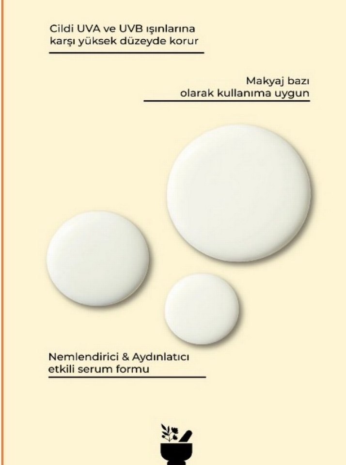 COSMED Glowy Güneş Koruyucu Serum SPF 50+ - Görsel 2