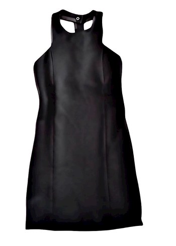 Zara Sırt Dekolteli Siyah Elbise - Görsel 4