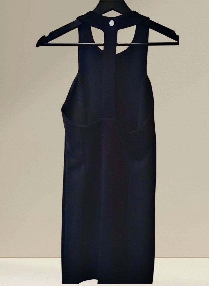 Zara Sırt Dekolteli Siyah Elbise - Görsel 2