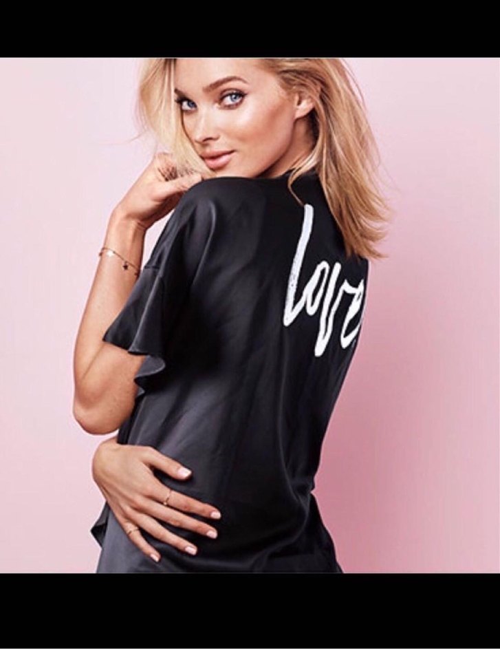 Victorias Secret Siyah Sabahlık - Görsel 5