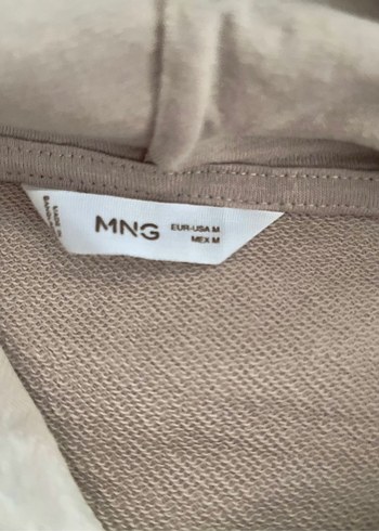 Mango Bej Crop Sweatshirt - Görsel 3