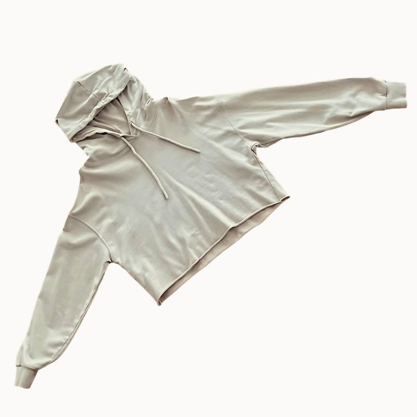 Mango Bej Crop Sweatshirt - Görsel 2