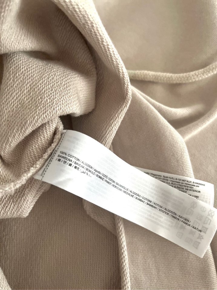 Mango Bej Crop Sweatshirt - Görsel 5