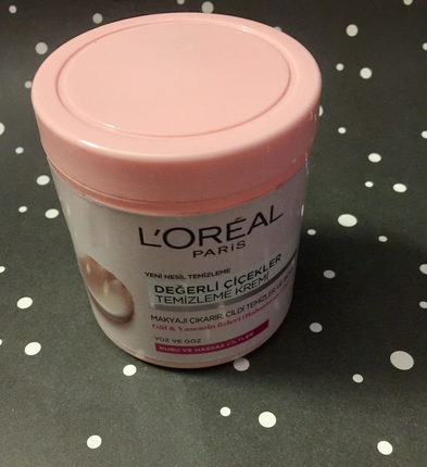 Loreal Değerli Çiçekler Temizleme Kremi