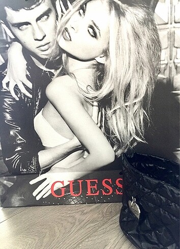 Beden siyah Renk Guess Kese