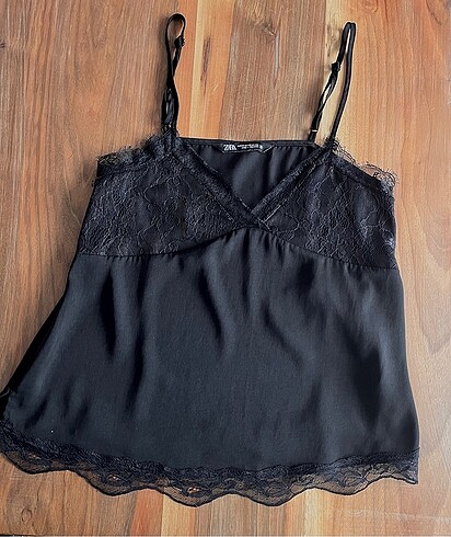 xs Beden Zara Dantelli Bluz