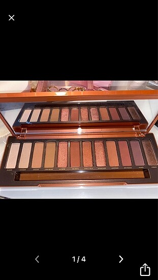 Urban Decay Naked Heat Far Paleti.urban Devay Kadın Far Paleti Urban Decay  Far & Far Paleti %20 İndirimli - Gardrops