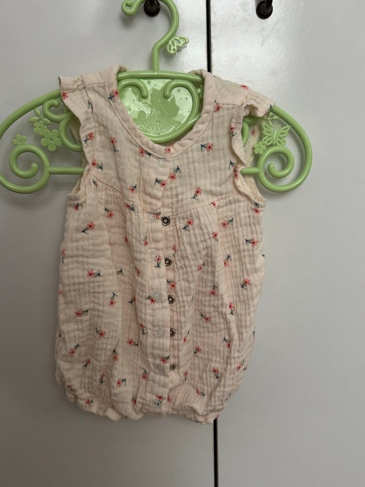 Beyaz Piliseli Bebek Kız Tulum - Görsel 3