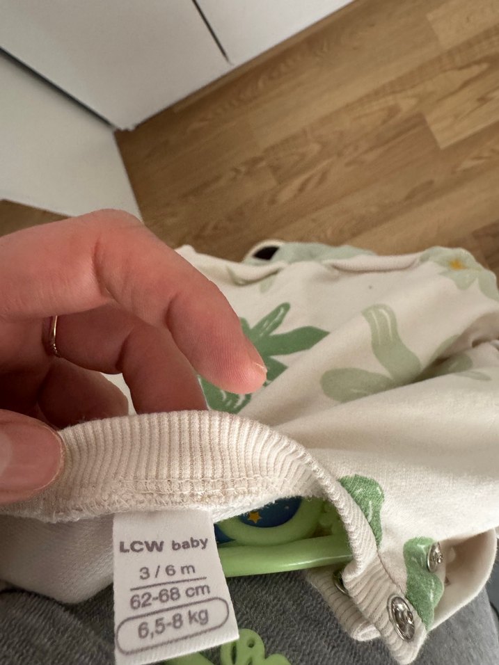 Bebek Kız Örme Çiçekli Uzun Kollu Takım - Görsel 4