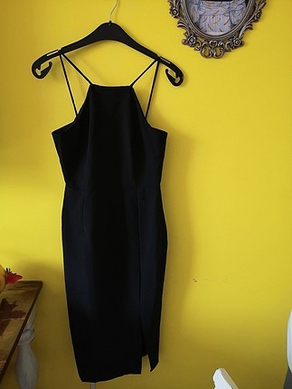 38 Beden siyah Renk siyah elbise 