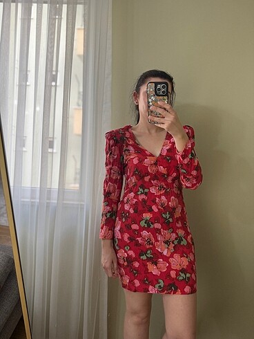 H&M Keten elbise