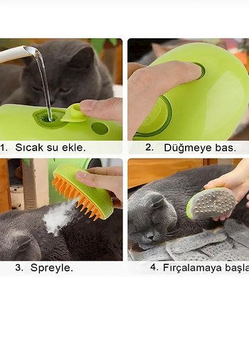 Buharlı Kedi Tarağı ! - Görsel 2