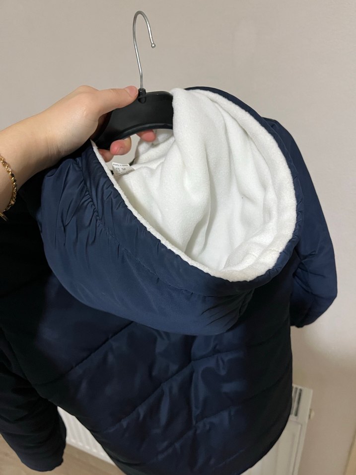 Erkek Çocuk Lacivert Fermuarlı Mont - Görsel 3