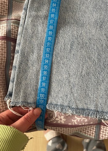 Gri Midi Kot Pantolon, Regular Fit - Görsel 4