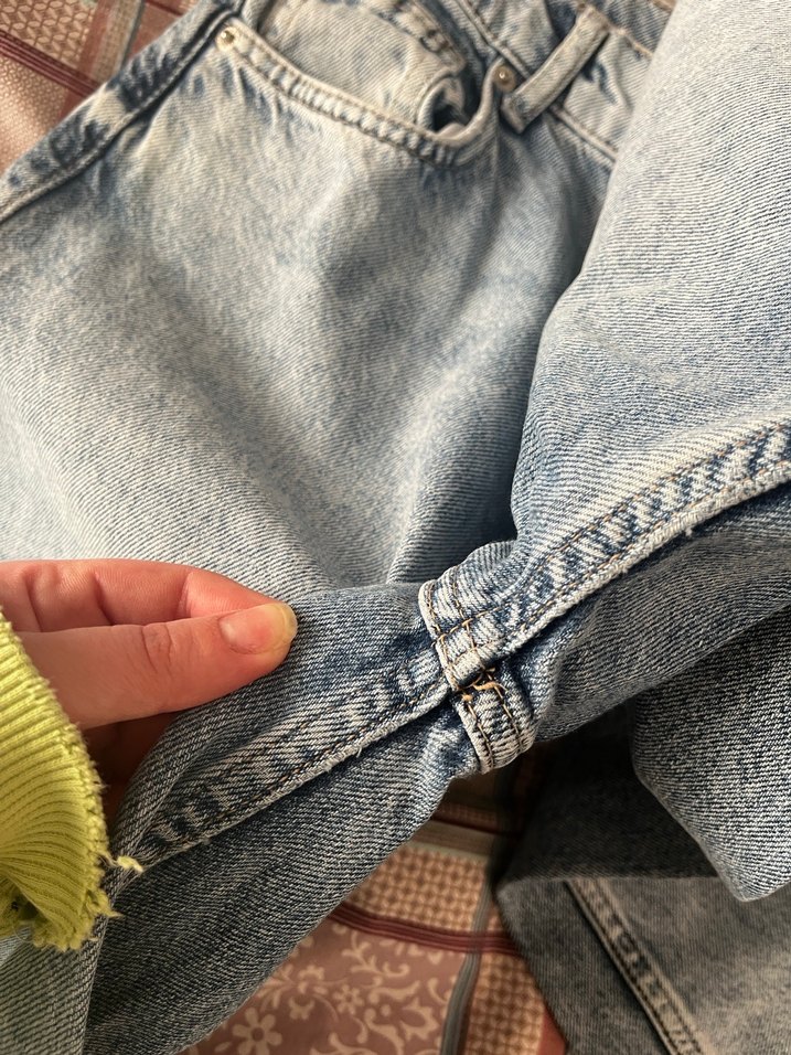 Gri Midi Kot Pantolon, Regular Fit - Görsel 3