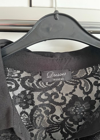 Dantel Detaylı Siyah Gotik Kadın Bluz - Görsel 4