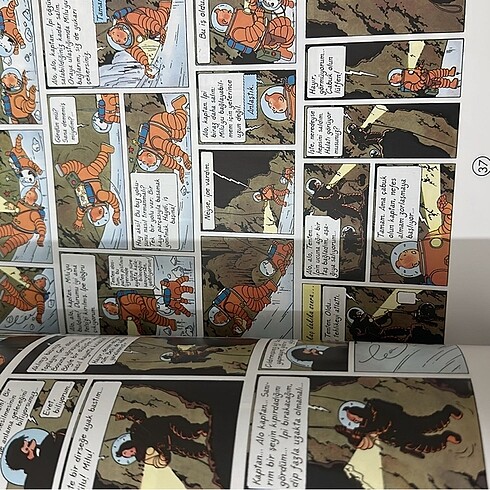  Tenten?in maceraları aya ayak basıldı