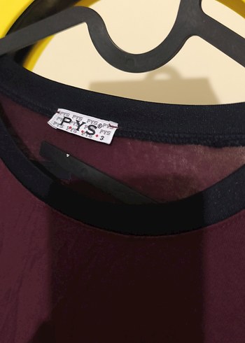 Bordo Uzun Kollu Salaş Tunik - Görsel 4