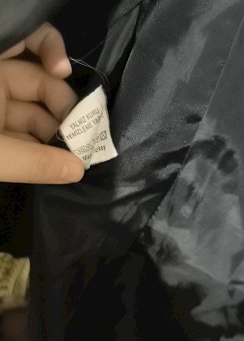 Siyah Düğmeli Kadın Blazer Ceket - Görsel 5