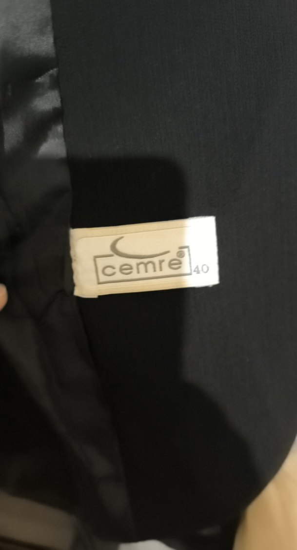 Siyah Düğmeli Kadın Blazer Ceket - Görsel 4