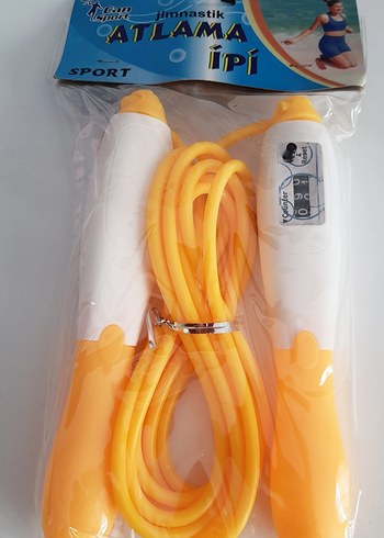 Renkli Baskılı Mavi Atlama İpi - Görsel 4