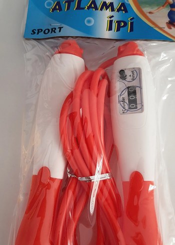 Renkli Baskılı Mavi Atlama İpi - Görsel 3