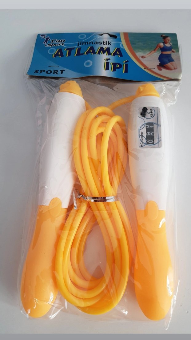 Renkli Baskılı Mavi Atlama İpi - Görsel 4