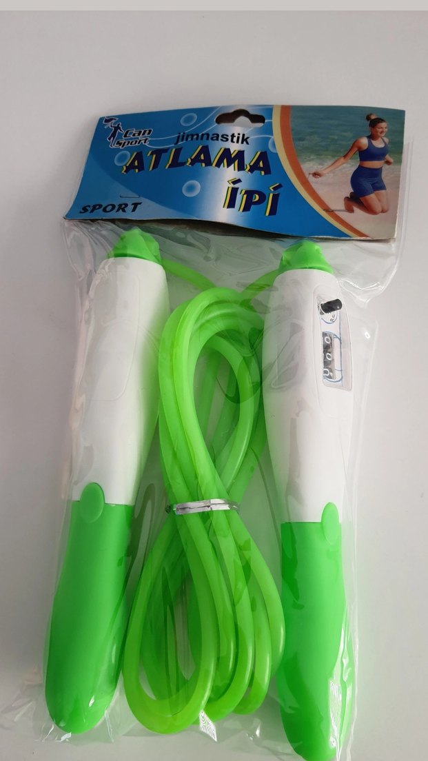 Renkli Baskılı Mavi Atlama İpi - Görsel 5