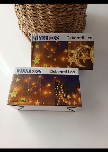 Kedi Aksesuarları için Beyaz LED Işık Zinciri - Görsel 2