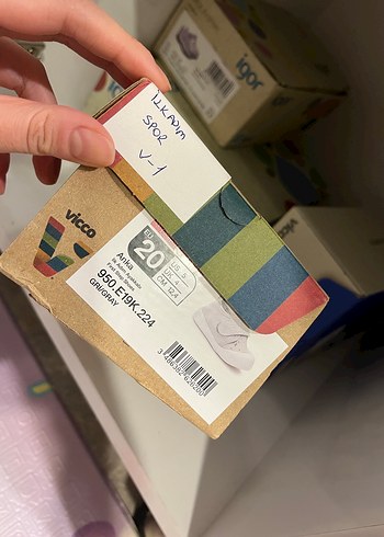 Vicco Gri ilk adım ayakkabısı - Görsel 4