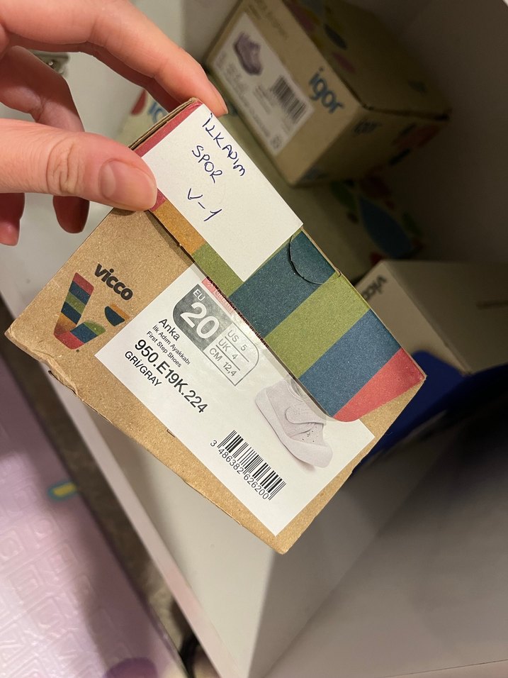 Vicco Gri ilk adım ayakkabısı - Görsel 4