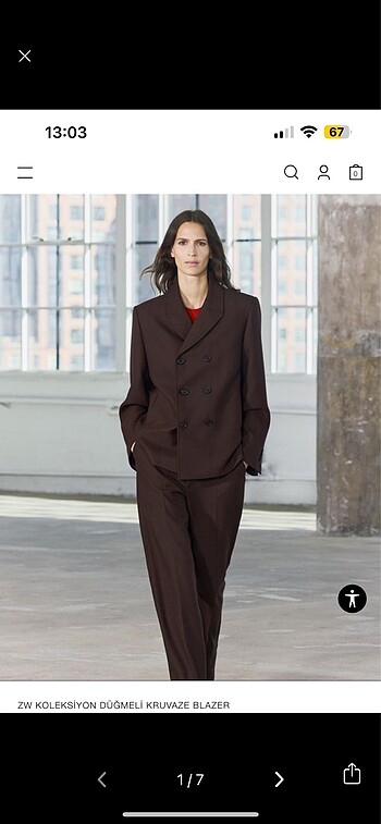 Zara yeni sezon blazer kaban