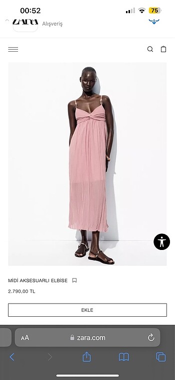 Zara yeni sezon elbise