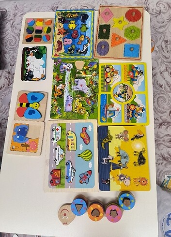 Ahşap yapboz puzzle
