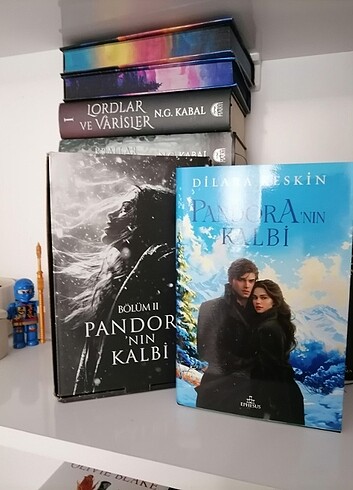 Pandora'nın Kalbi 2 Kutulu Set - Dilara Keskin - Ephesus Yayınla
