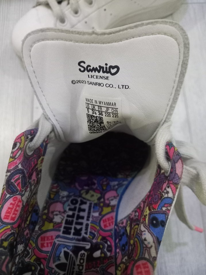 Beyaz Kadın Spor Ayakkabı Velcro Detaylı - Görsel 2