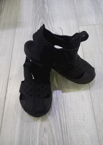 Erkek Çocuk Siyah Cırtcırtlı Kauçuk Terlik - Görsel 2