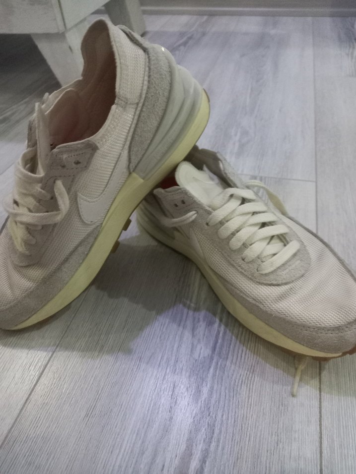 Kadın Beyaz Bağcıklı Spor Ayakkabı - Görsel 2