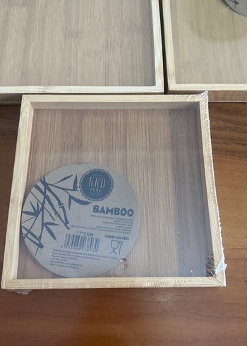 Bambu Tepsi Seti - Görsel 4