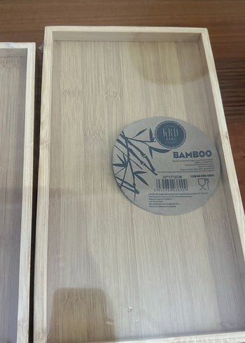 Bambu Tepsi Seti - Görsel 3
