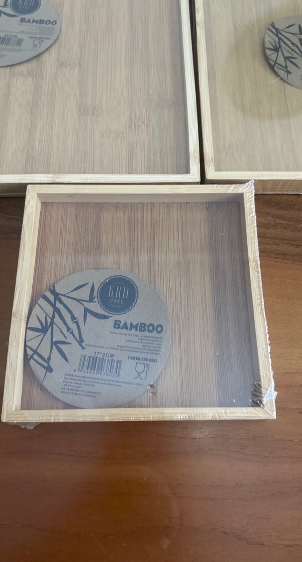 Bambu Tepsi Seti - Görsel 4