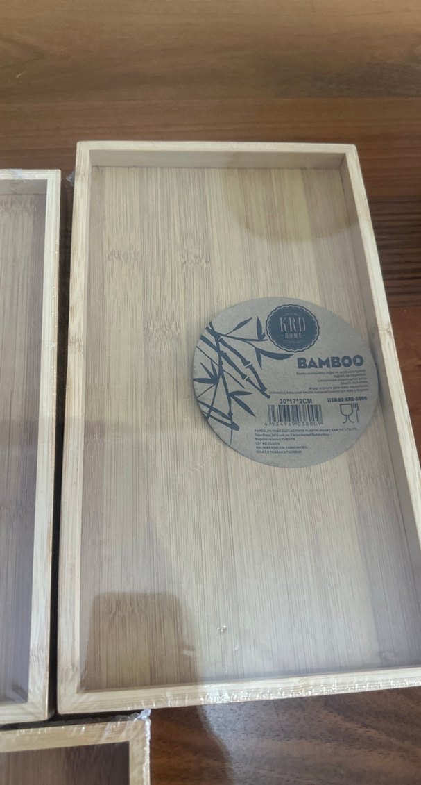 Bambu Tepsi Seti - Görsel 3