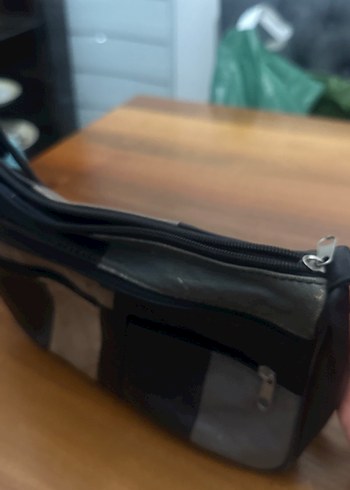 Kadın Deri Çok Bölmeli çanta - Görsel 4