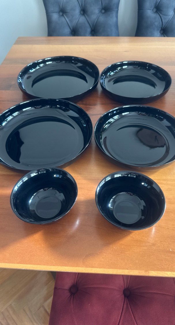 6parça tabak seti - Görsel 2