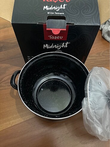 Diğer Taşev emaye tencere 18 cm