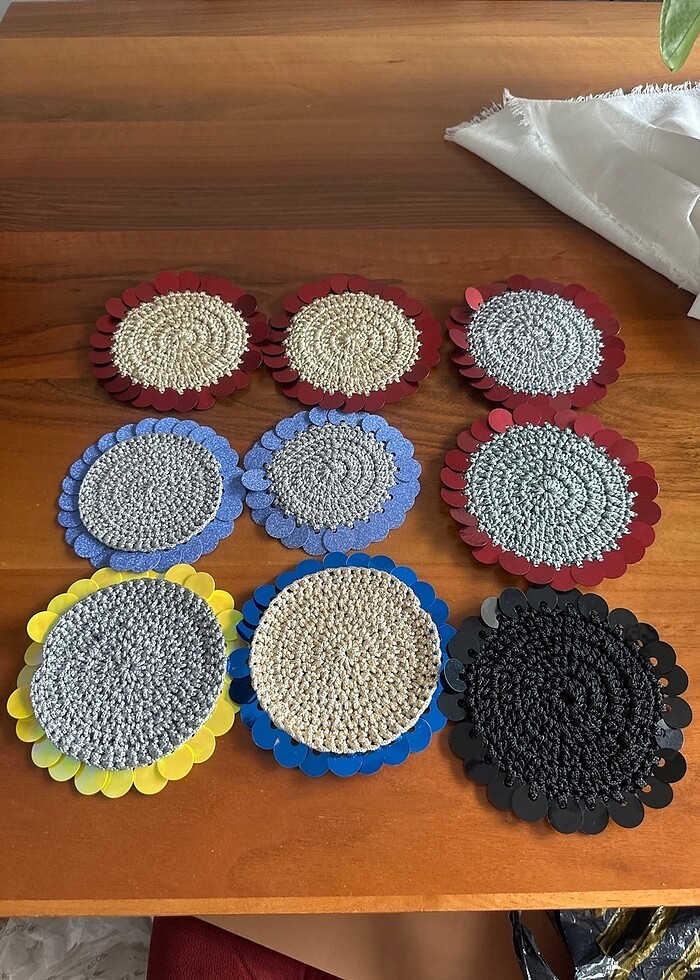 Bardak altlığı sunumluk - Görsel 4