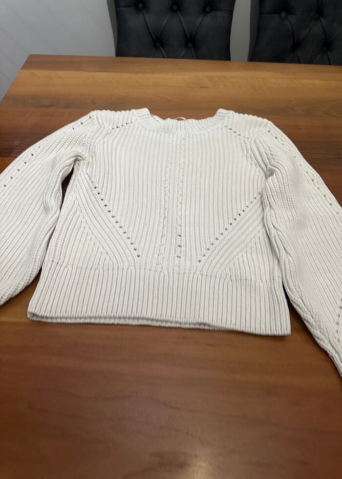 H&M crop kazak - Görsel 3