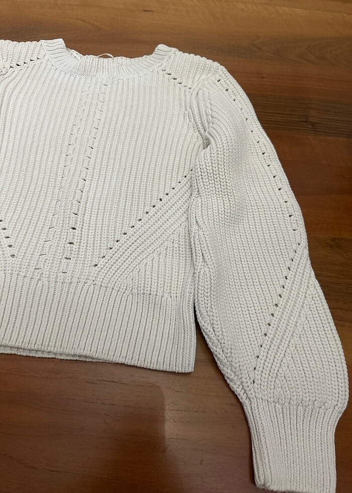 H&M crop kazak - Görsel 5