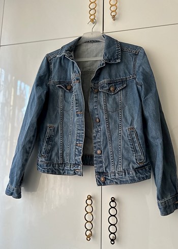 s Beden mavi Renk Mavi Kadın Denim Ceket