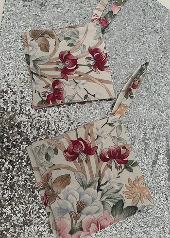 H&M Home Fırın Tutacağı Vintage Desenli